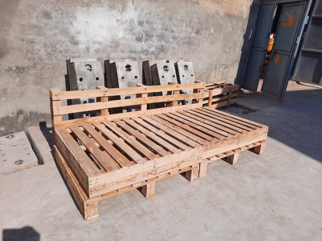 Wooden Pallet Bed